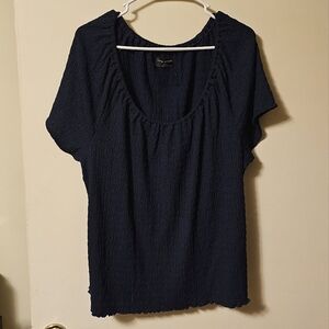 Lane Bryant 22/24 Navy Top